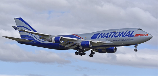 National Boeing 747-400, Registration N919CA